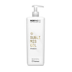 Зволожуючий шампунь з олією насіння пасифлори, яка захищає кутикулу волосся Morphosis Sublimis Oil Shampoo New 1000 ml