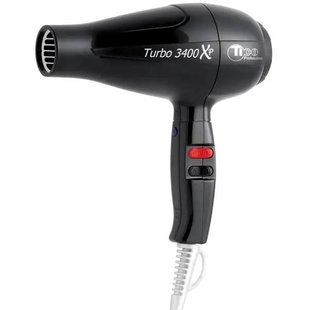 Професійний фен TICO Professional Turbo 3400 XP BLACK (100001BK) 2200W