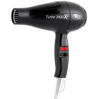 Профессиональный фен TICO Professional Turbo 3400 XP BLACK (100001BK) 2200W